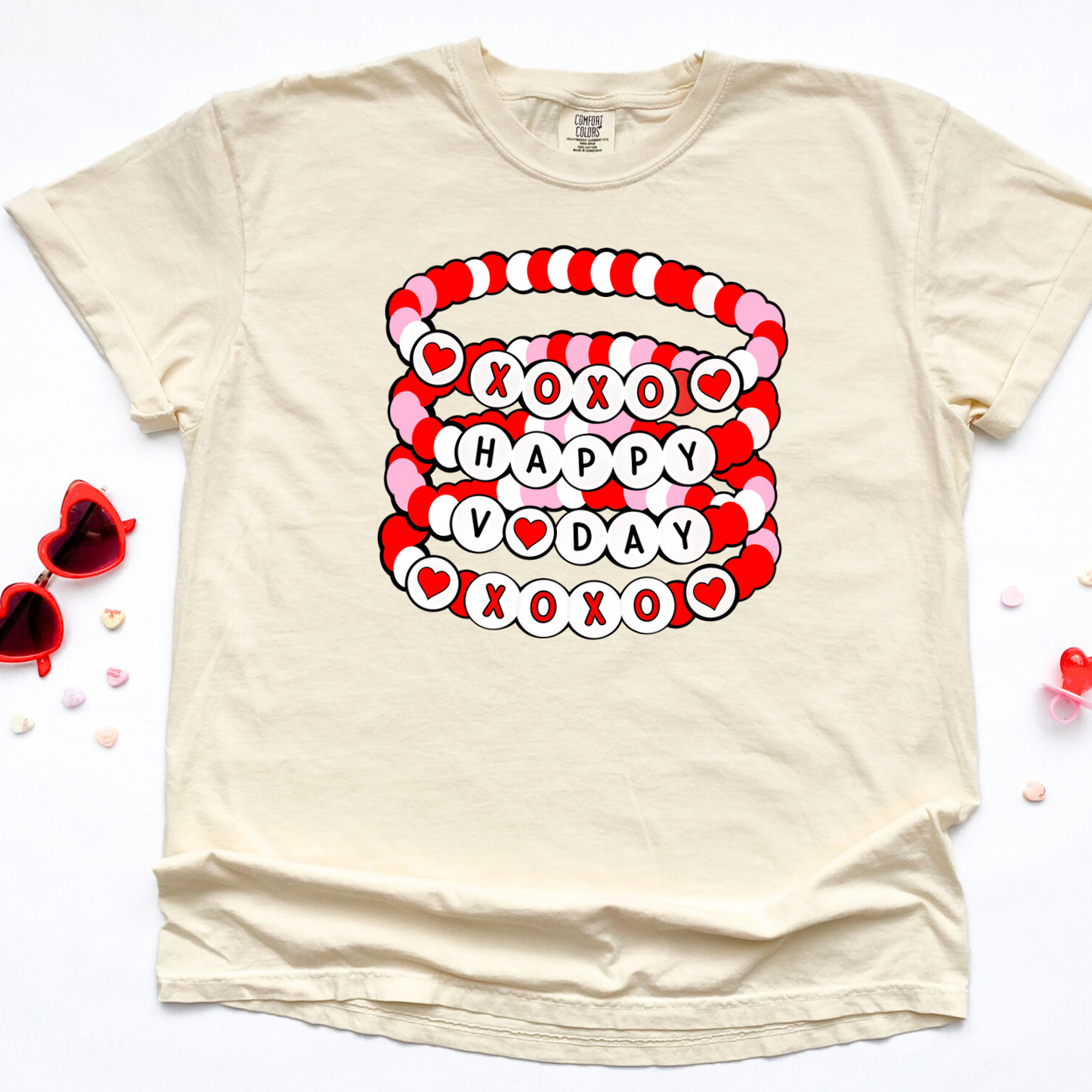 Valentine Swiftie Bracelets Ivory CC