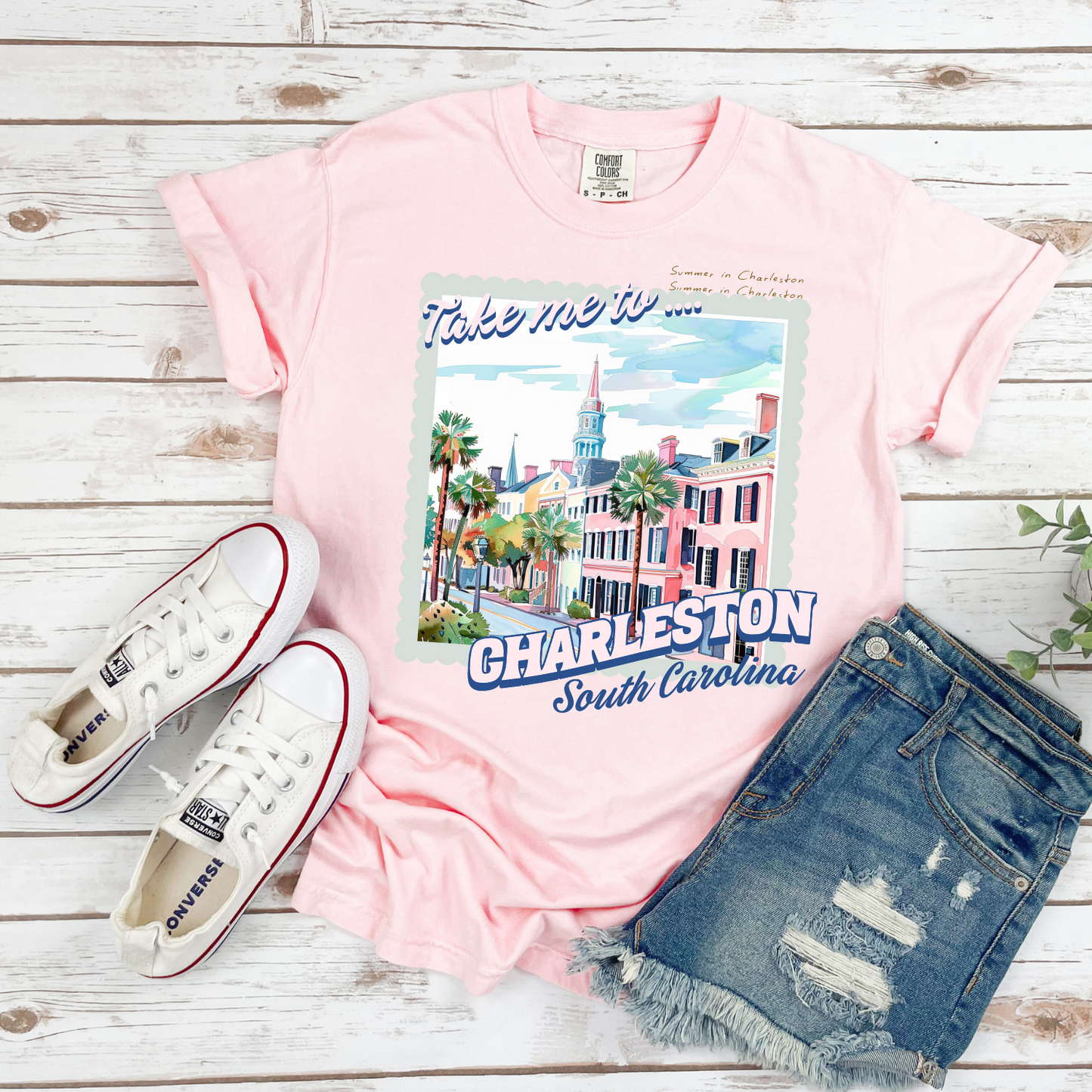 Take Me To Charleston CC Tee