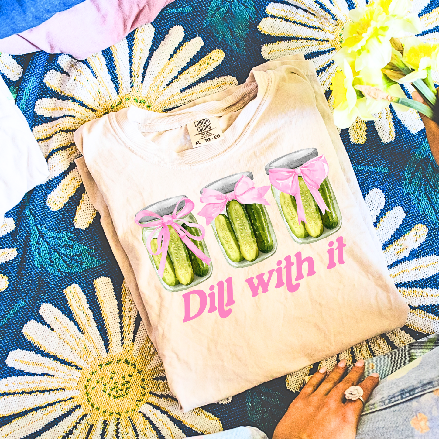 Dill with It Pickle CC Tee