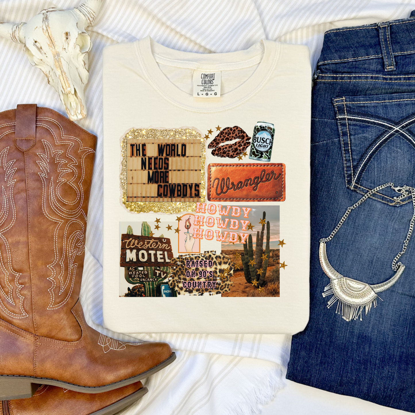 Western Wrangler CC Tee