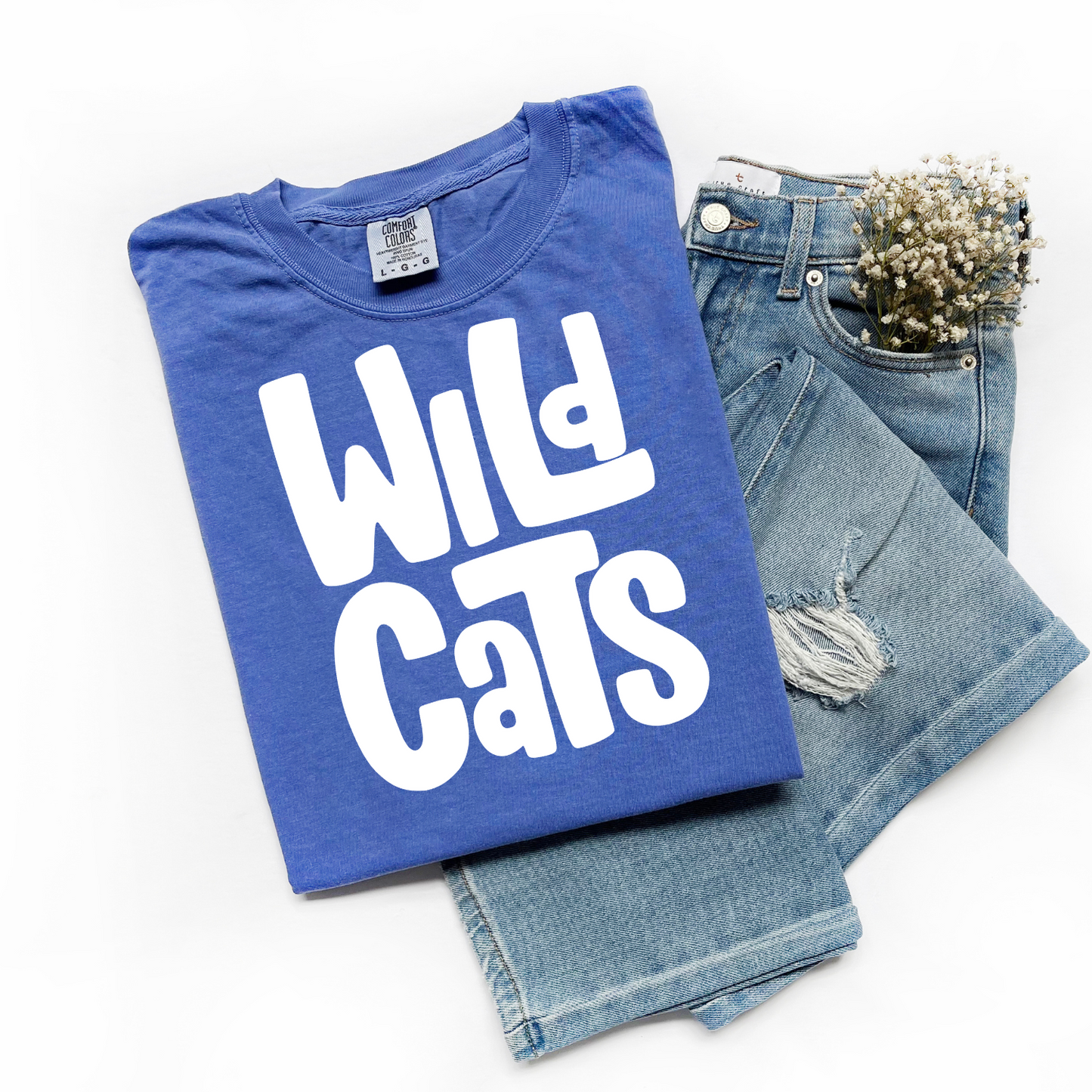Wildcats White Text