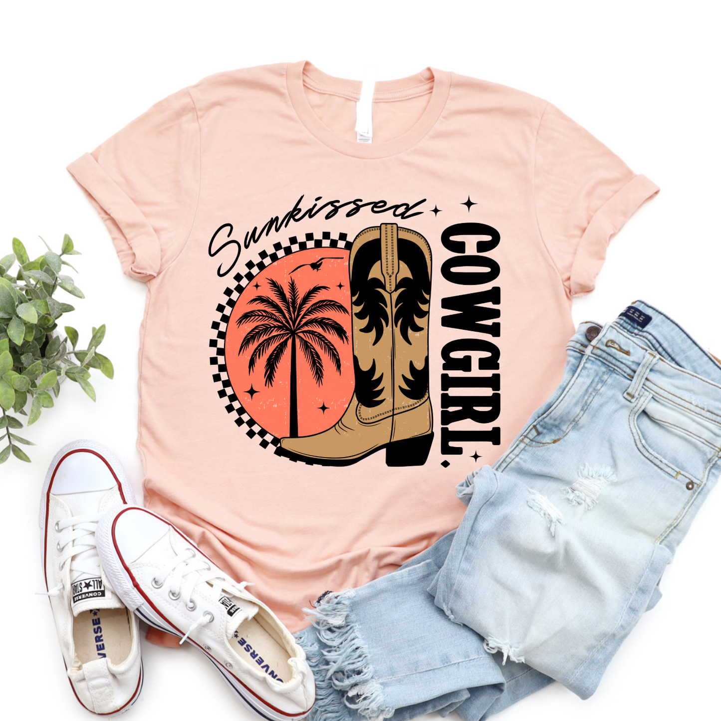 Sunkissed Cowgirl CC Tshirt