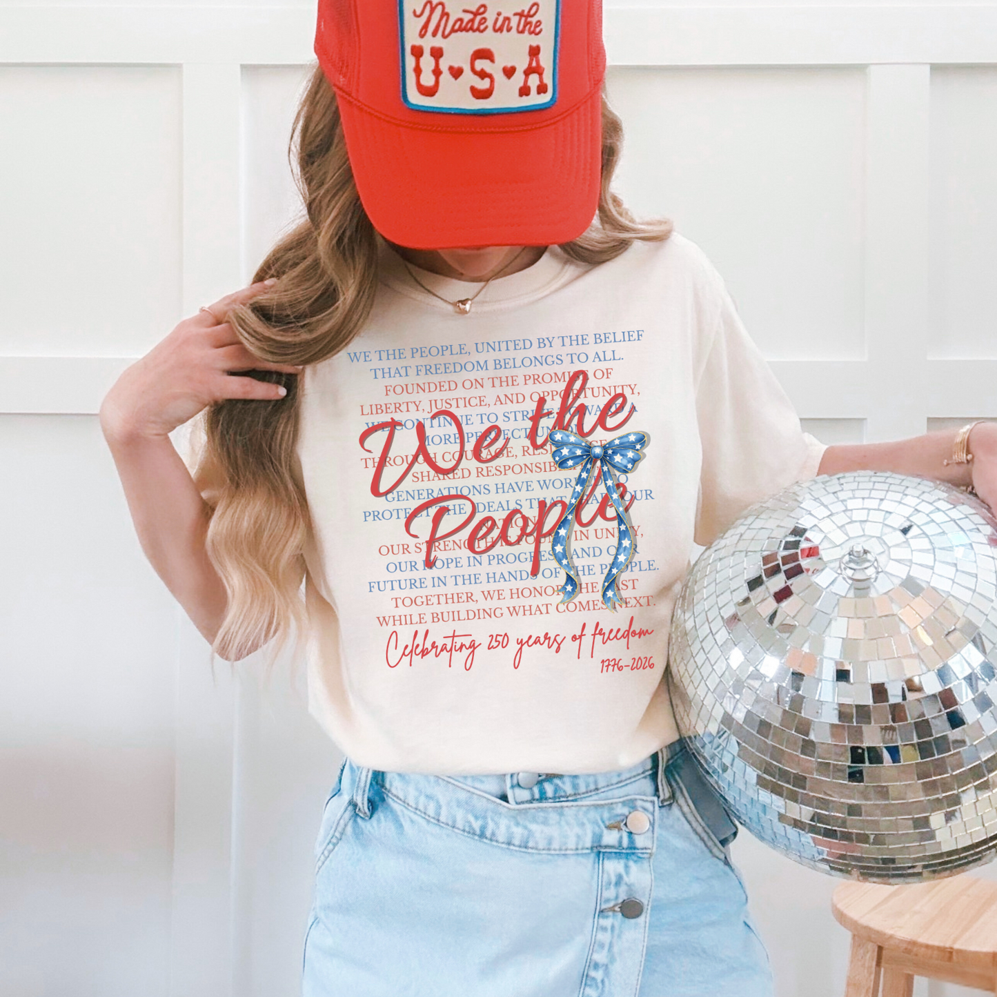 We The People Ivory CC Tshirt