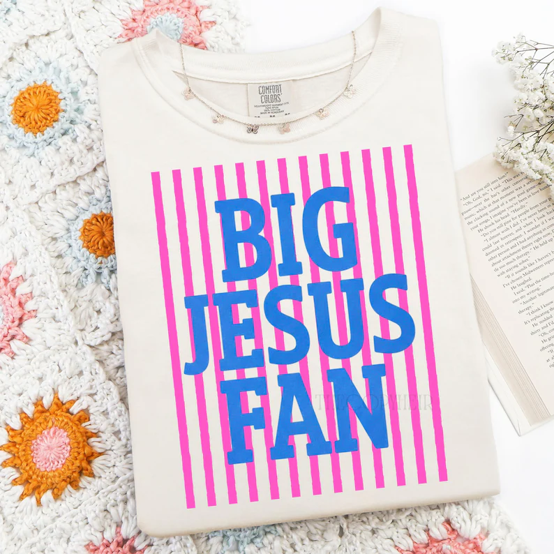 Big JESUS Fan Standard Comfort Colors