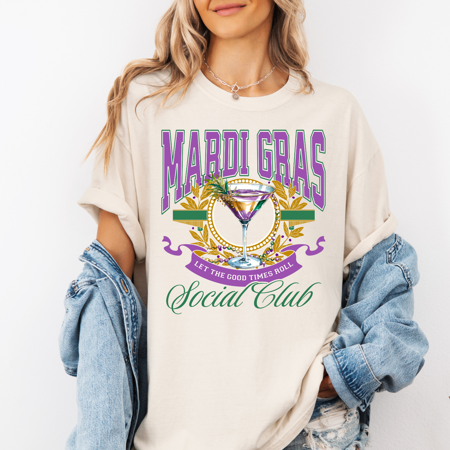 Mardi Gras Social Club CC Tee