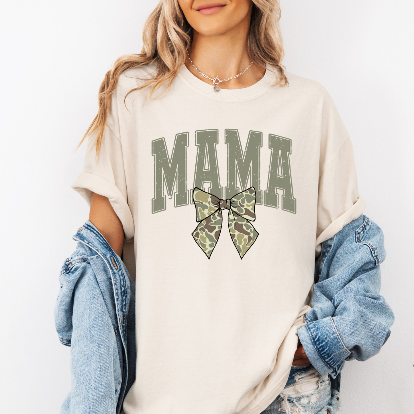 MAMA Camo Bow CC Tee