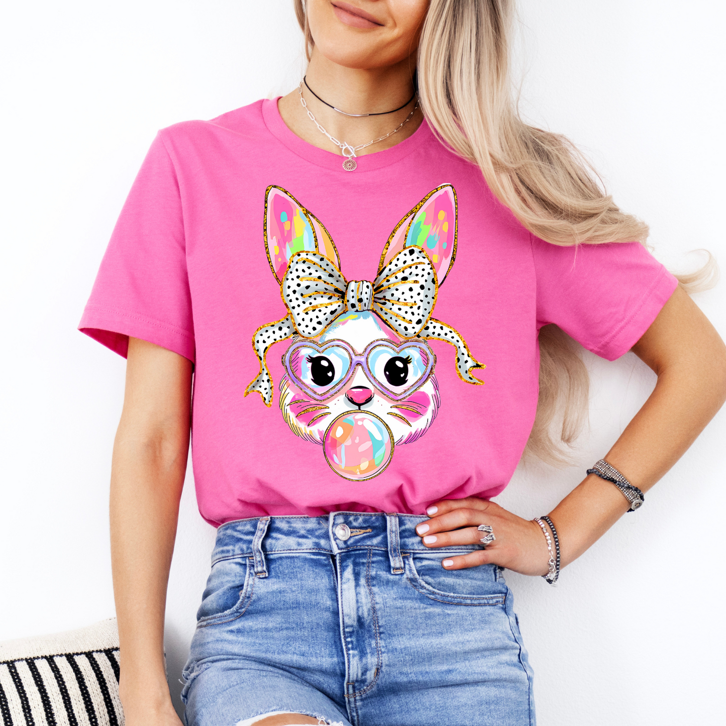 Easter Bubble Gum Tee