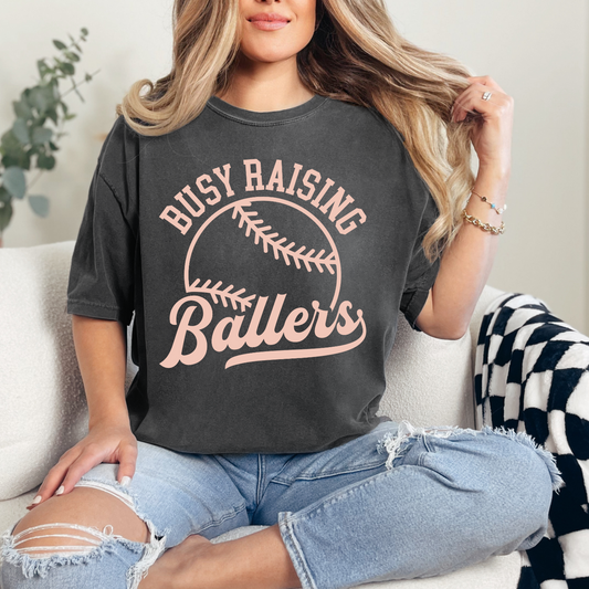 Busy Raising Ballers CC Tee
