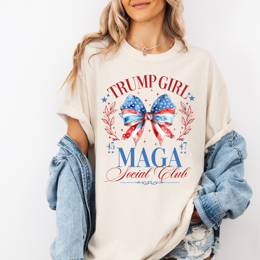 TRUMP Girl Social Club CC Tshirt