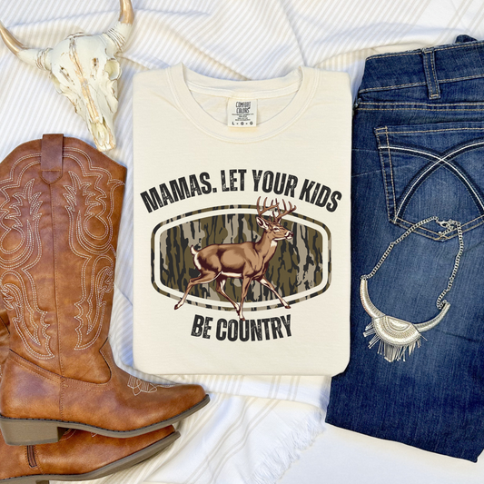 Let Your Kids Be Country CC Graphic Tee