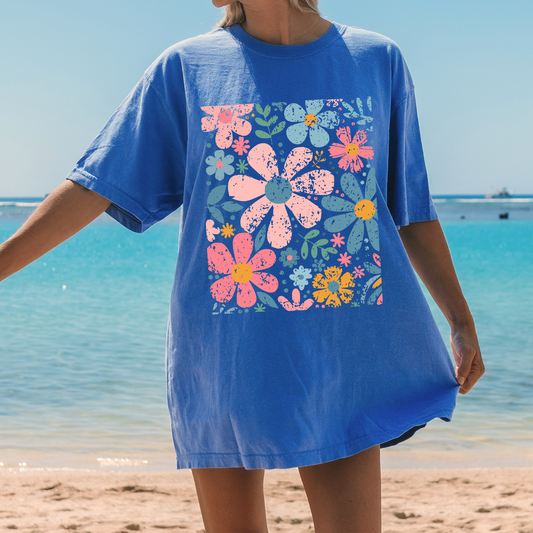 Retro Floral CC Tshirt