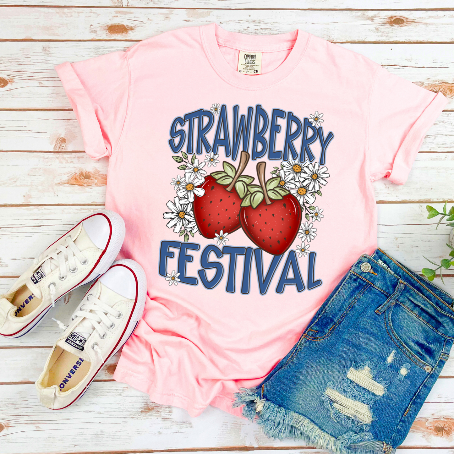 Strawberry Festival Pink CC Tshirt