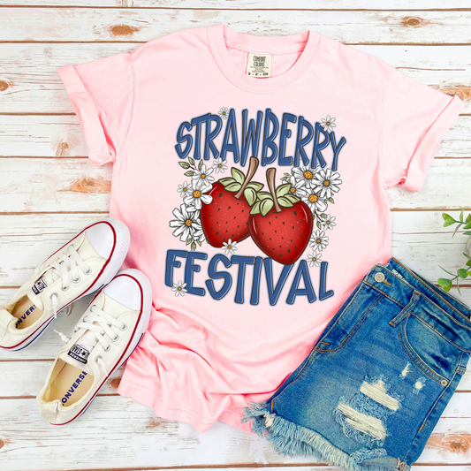 Strawberry Festival Pink CC Tshirt
