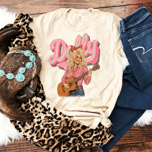 Dolly Guitar Comfort Colors Tee