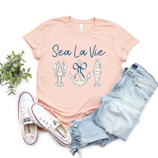 Sea La Vie Peachy CC Tee
