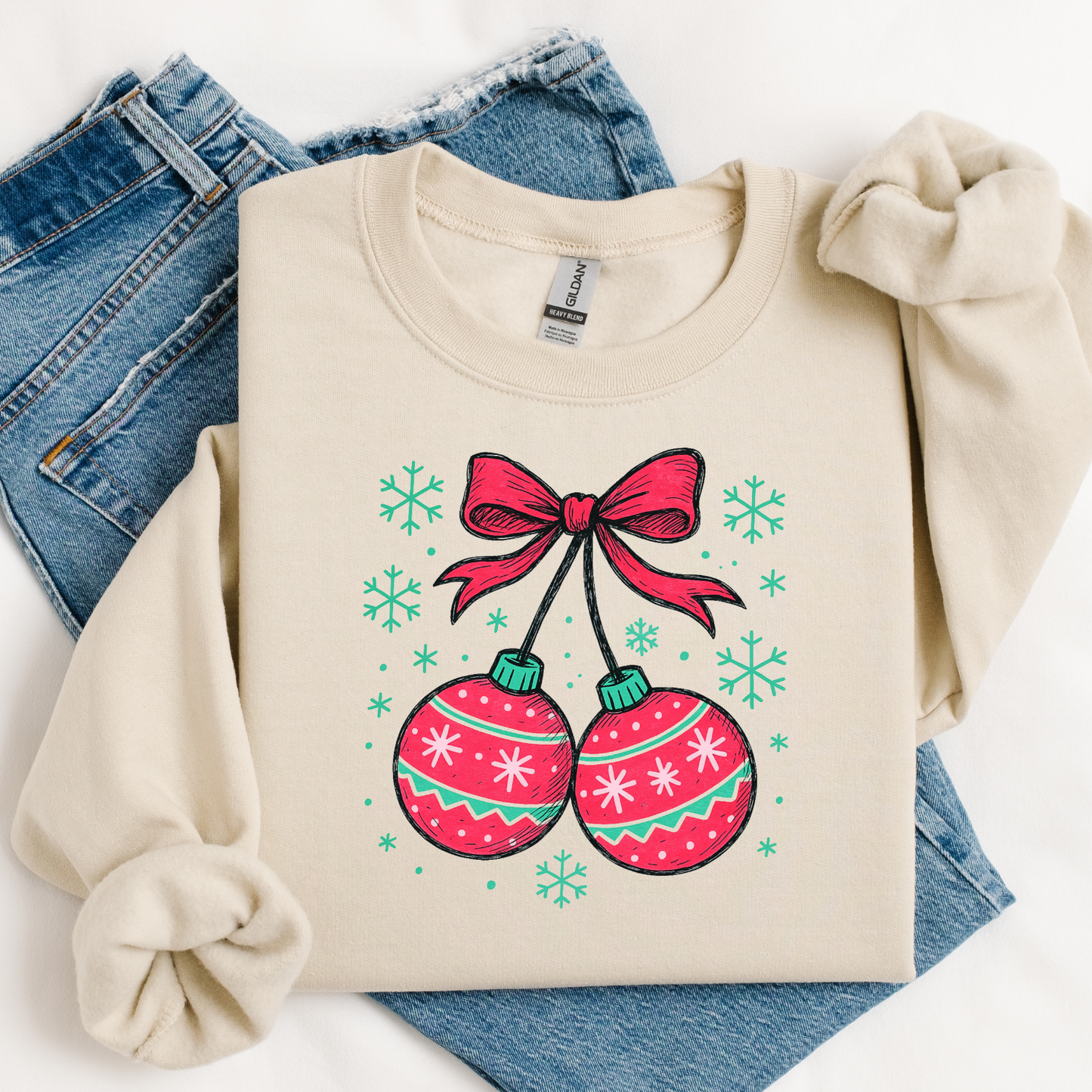 Christmas Ornaments Sweatshirt