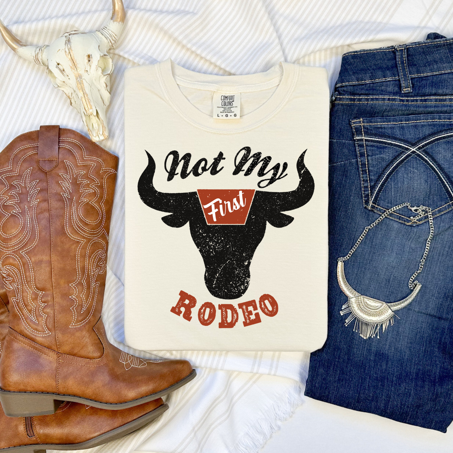 Not My First Rodeo CC Tshirt