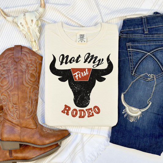 Not My First Rodeo CC Tshirt