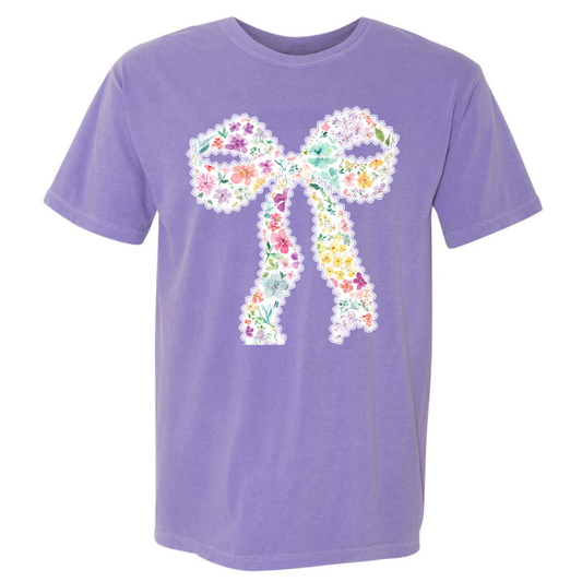 Lace Bow Violet CC Tshirt
