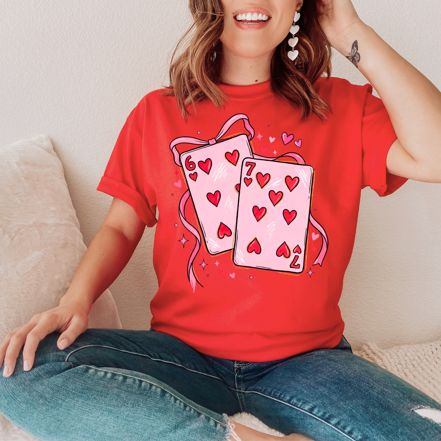 67 Valentine Cards Bella Tshirt