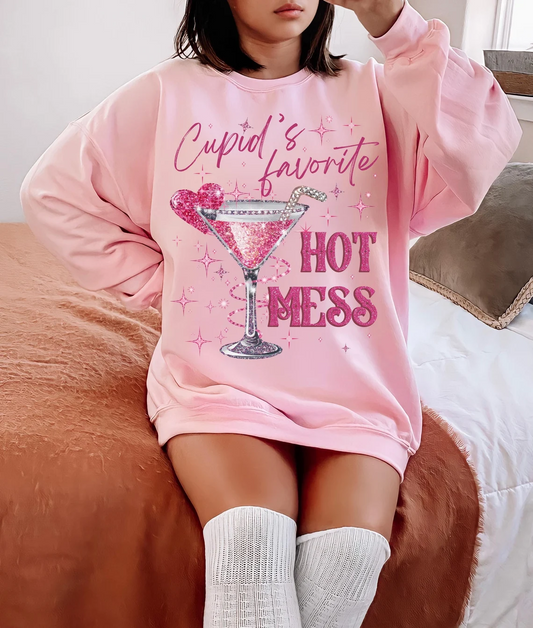 Cupid's Hot Mess Sweatshirt