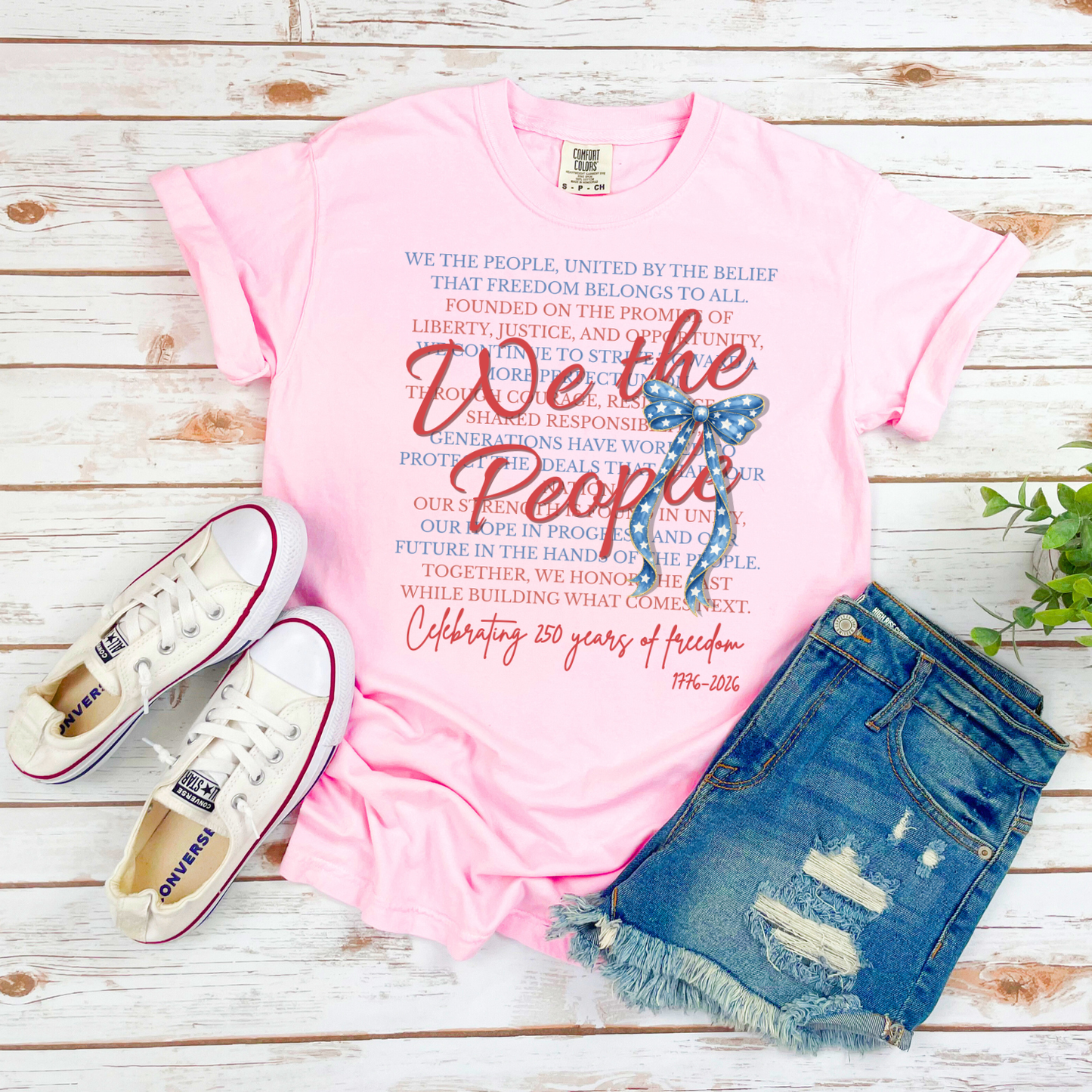 We The People Pink CC Tshirt