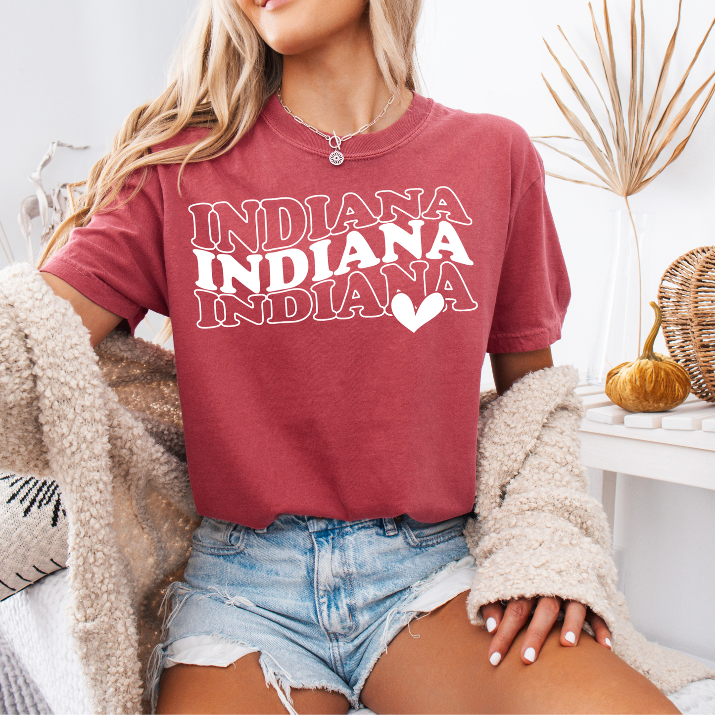 Indiana Stacked with Heart