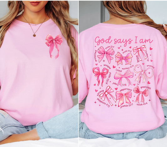 God Says I Am Bows