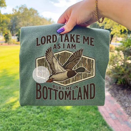 Bury Me In Bottomland Light Green