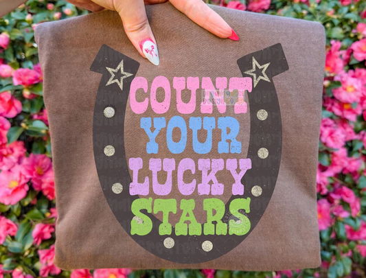 Count Your Lucky Stars Brown