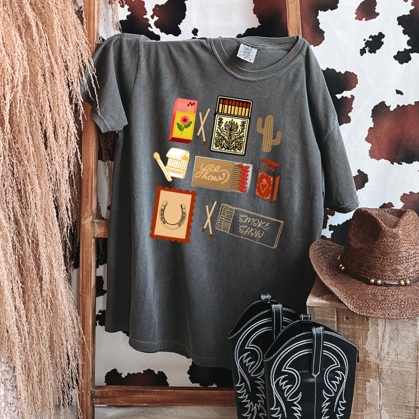 Matchbox Yeehaw Smoke Show Tshirt