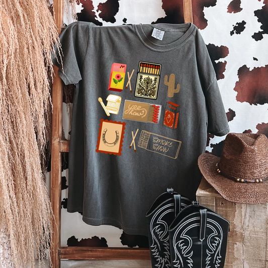 Matchbox Yeehaw Smoke Show Tshirt