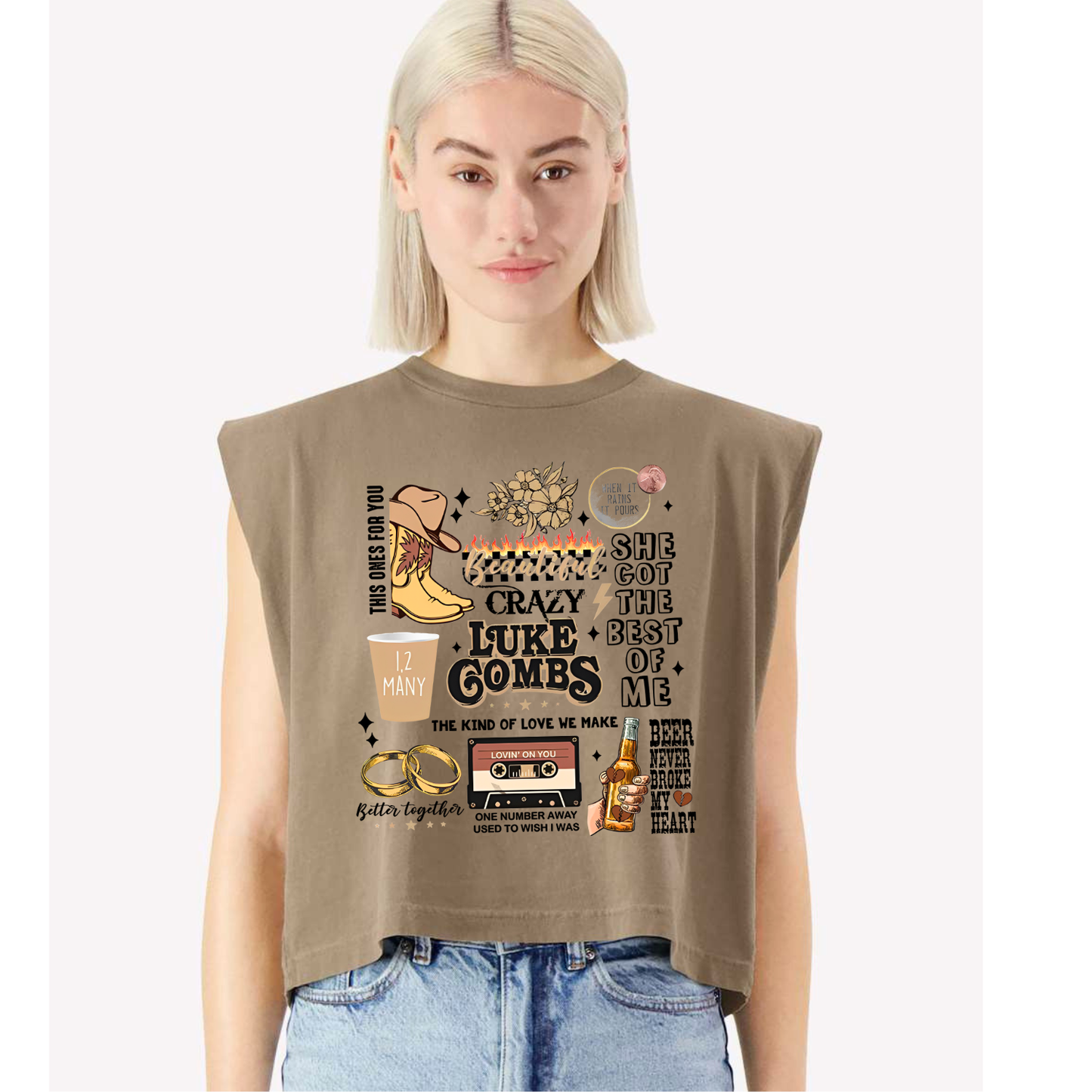 Luke Combs Muscle Tank