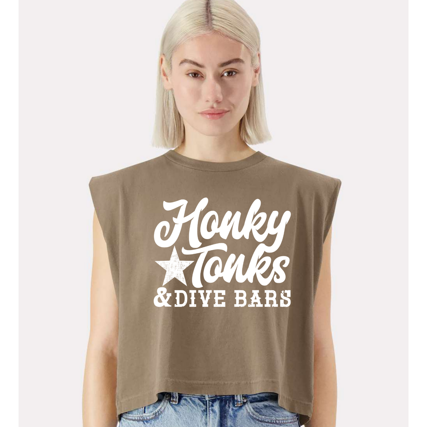 Honky Tonks & Dive Bars Muscle Tank