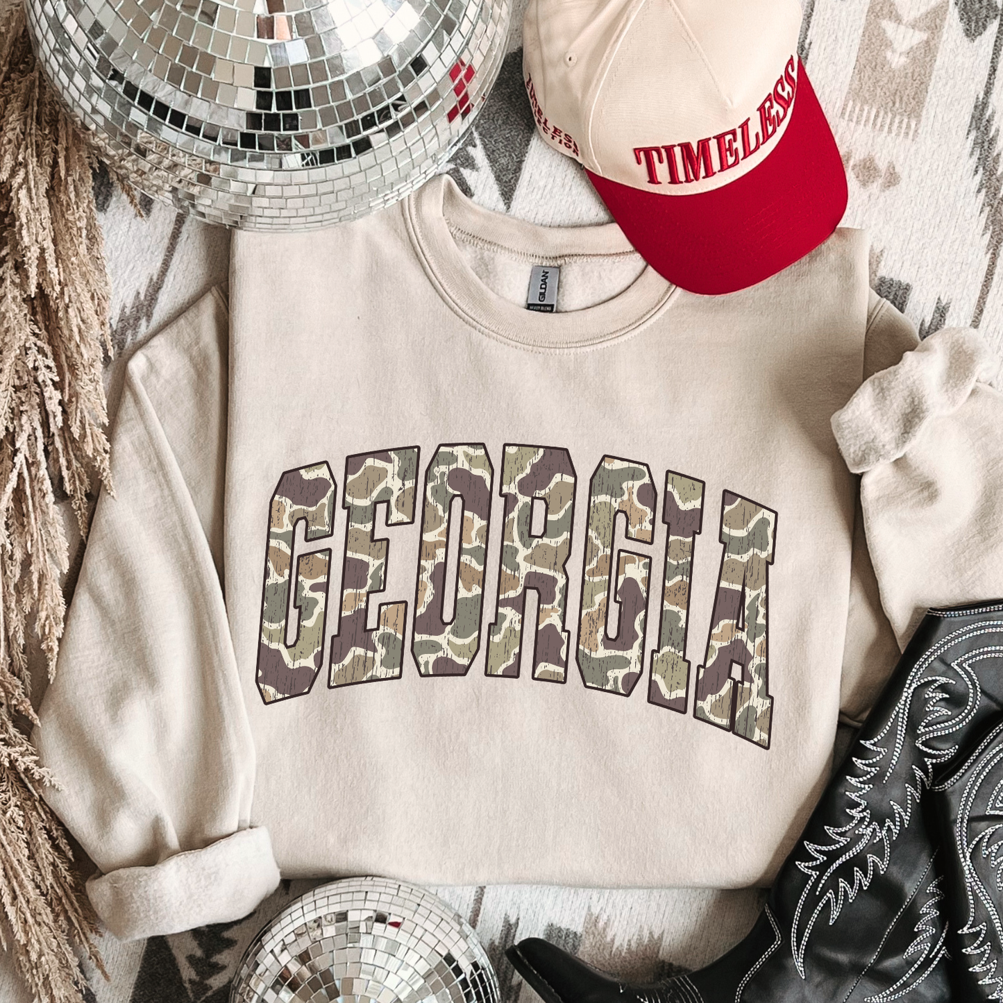 Georgia Duck Camo Sweatshirt