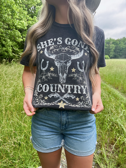 Gone Country Vintage Wash